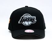 Kappe Mitchell & Ness - NBA 404 Club Neon Pro Snapback - Los Angeles Lakers - Black