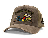 Kappe Capslab - Lucky Luke A-Frame - Bullet Holes Distressed - Olive