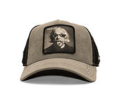 Kappe Capslab - Einstein Thug Life Trucker - Grey Corduroy / Black