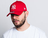 Kappe New Era - MLB Essential 9FORTY - NY Yankees - Scarlet / White